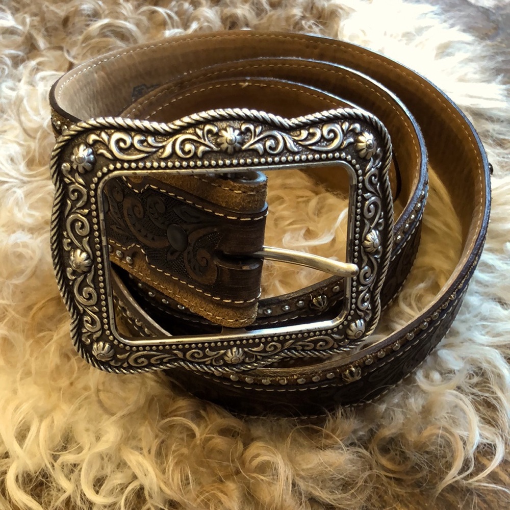 Ladies Justin western belt size 36
